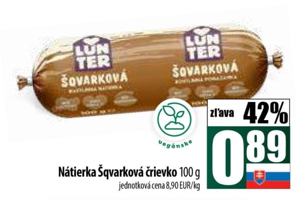 Nátierka Šqvarková črievko 100 g