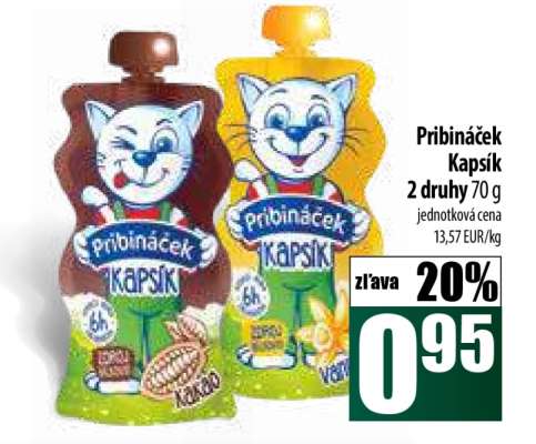 PRIBINÁČEK KAPSÍK