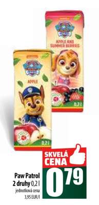 Paw Patrol 2 druhy 0,2 l