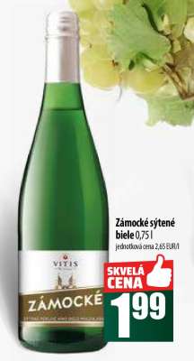 Zámocké sýtené biele
