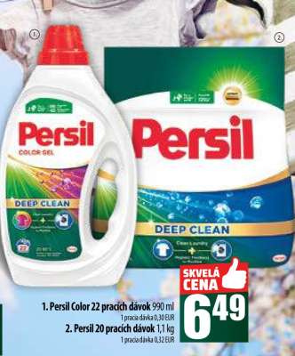 Persil Color 22 pracích dávok 990 ml
