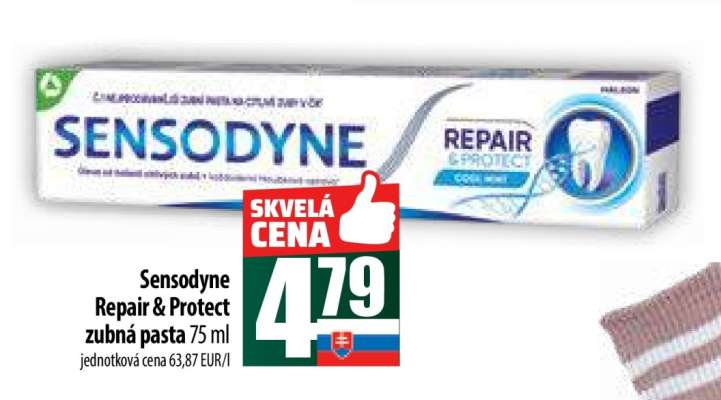 Sensodyne Repair & Protect zubná pasta 75 ml