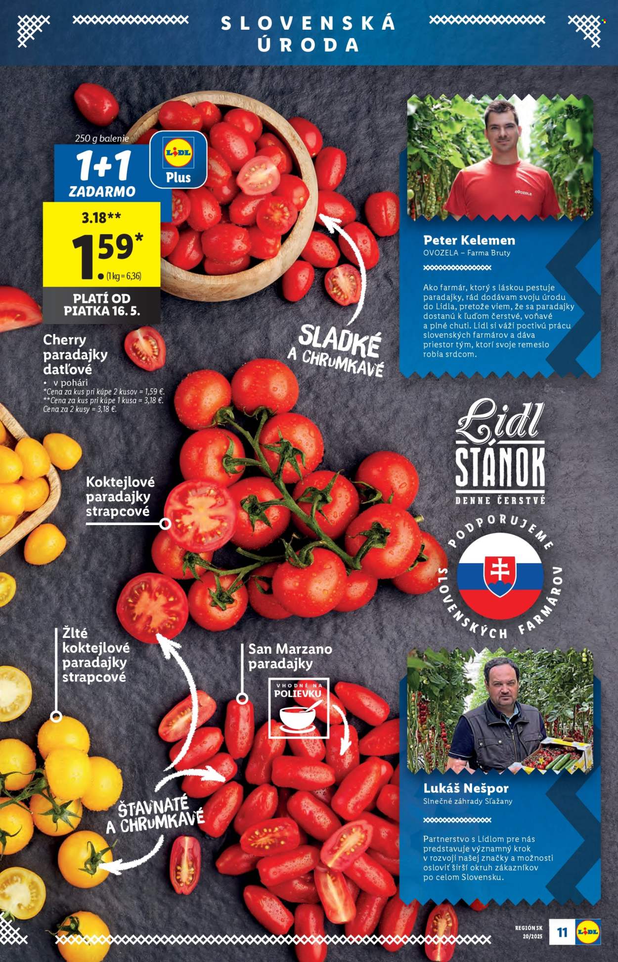 Leták Lidl - 12.5.2025 - 18.5.2025. Strana 1