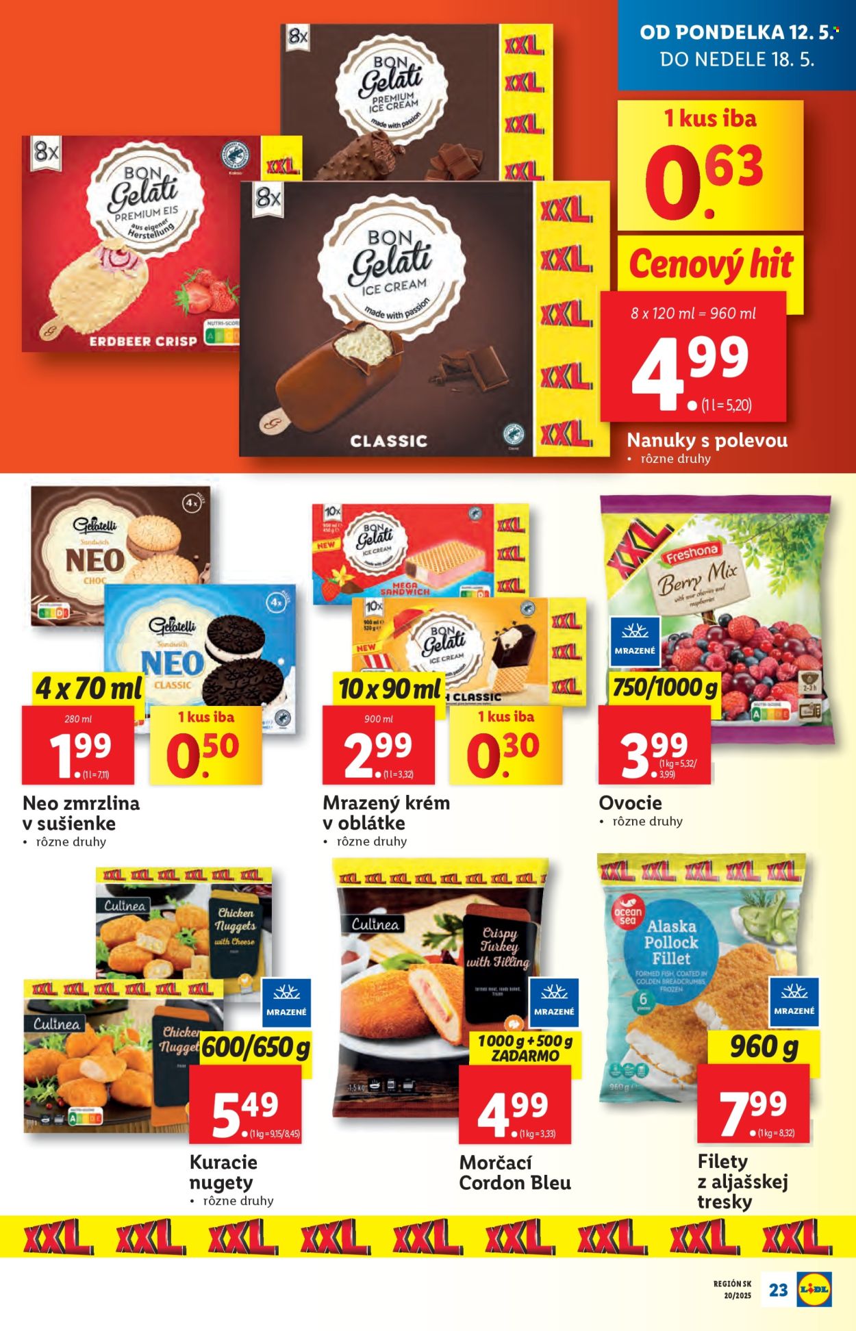 Leták Lidl - 12.5.2025 - 18.5.2025. Strana 1