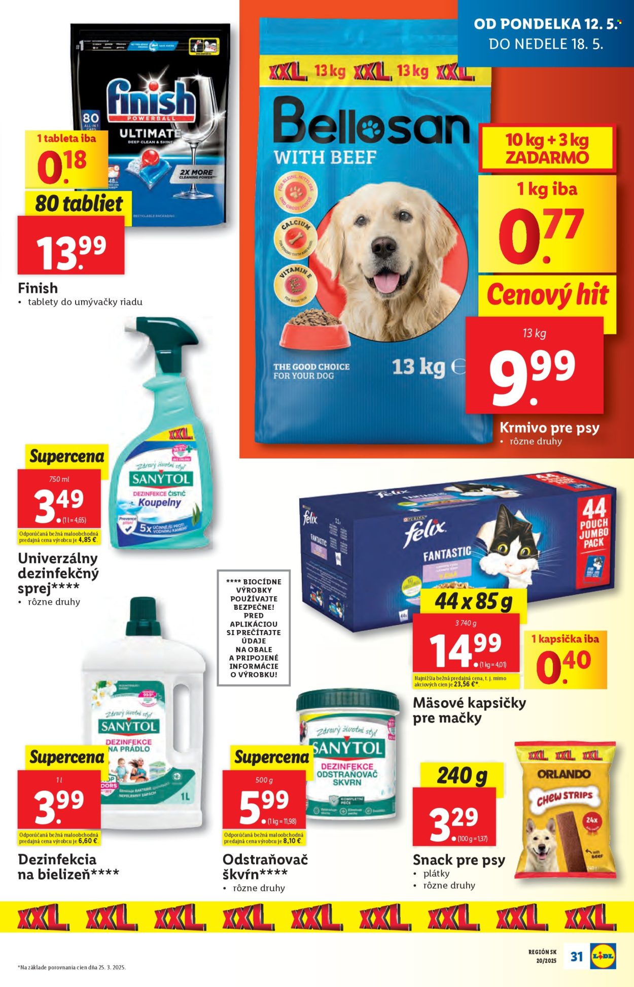 Leták Lidl - 12.5.2025 - 18.5.2025. Strana 1