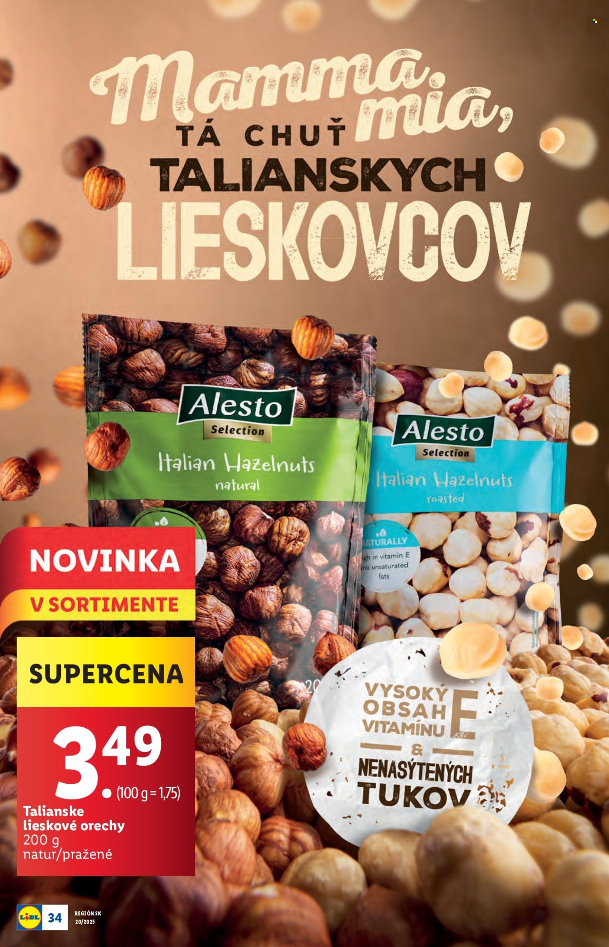 Leták Lidl - 12.5.2025 - 18.5.2025. Strana 1