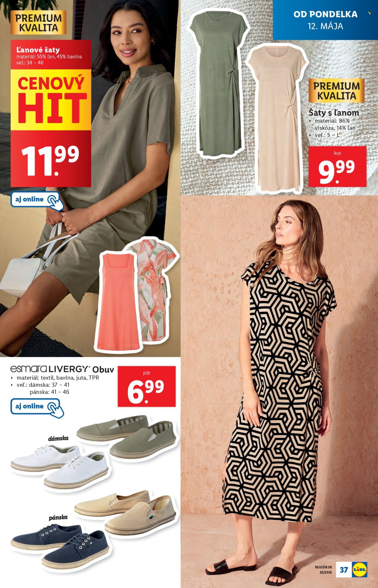 Leták Lidl - 12.5.2025 - 18.5.2025. Strana 1