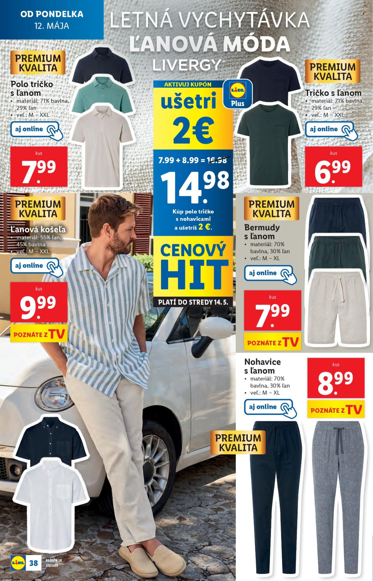 Leták Lidl - 12.5.2025 - 18.5.2025. Strana 1
