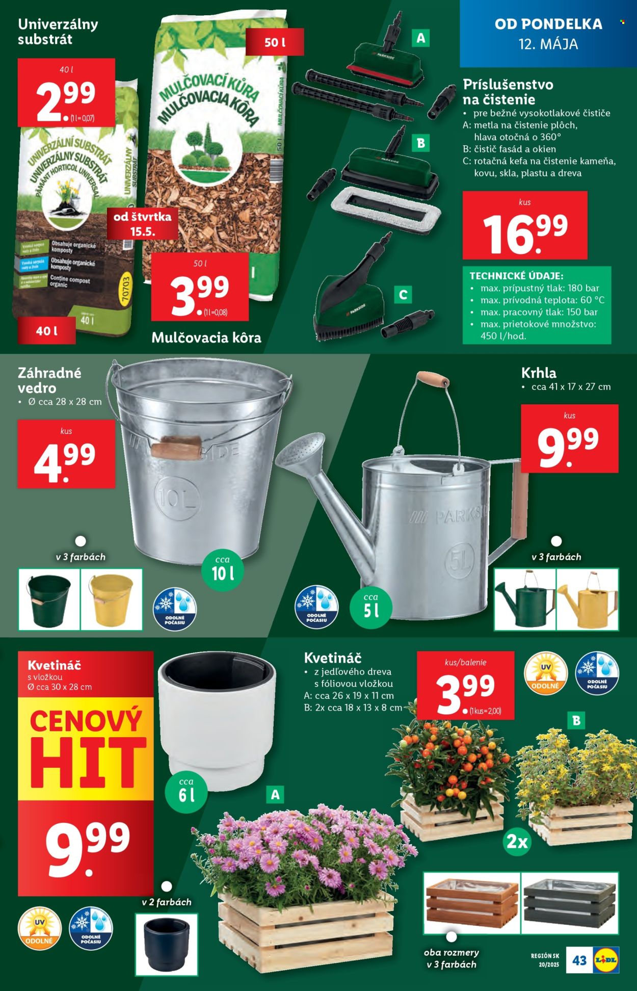 Leták Lidl - 12.5.2025 - 18.5.2025. Strana 1