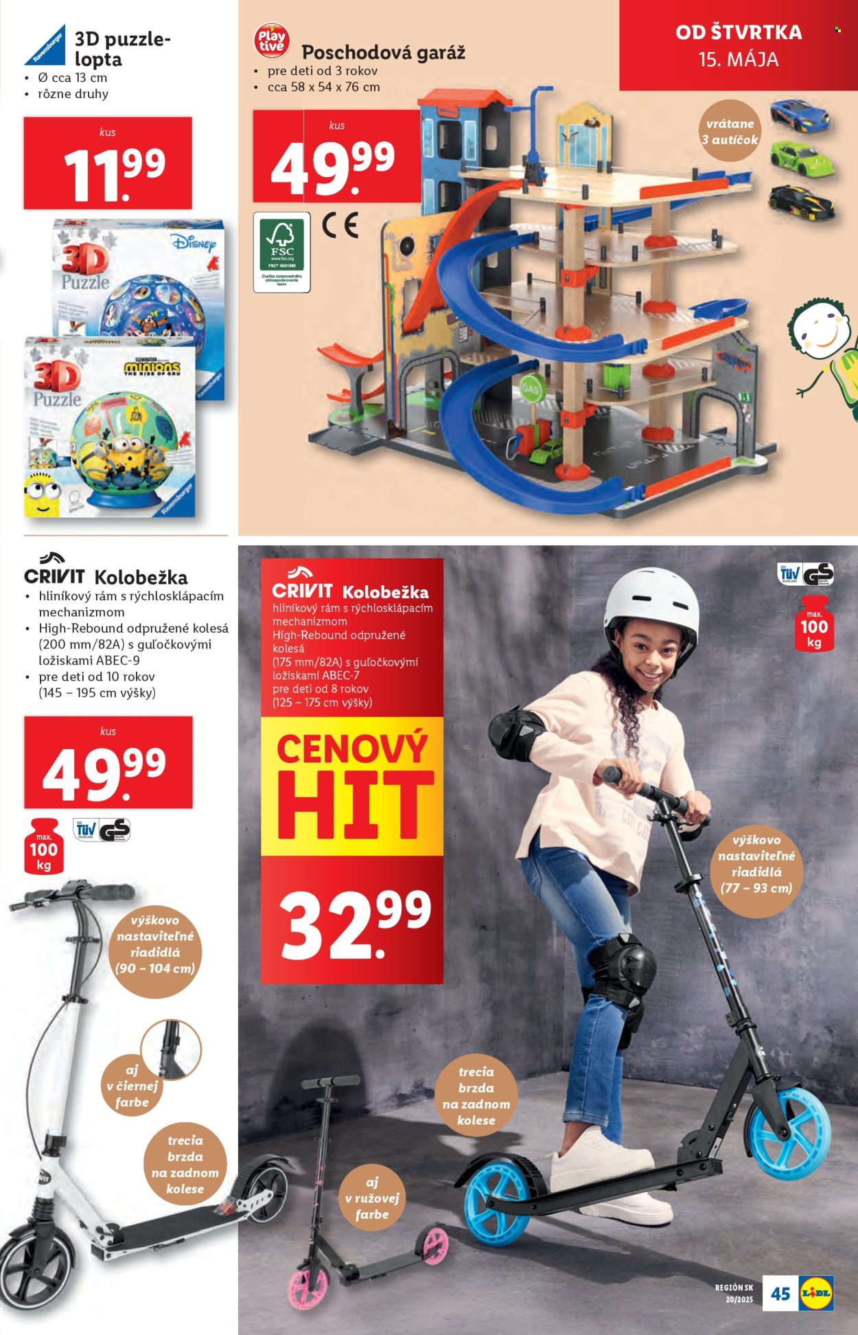 Leták Lidl - 12.5.2025 - 18.5.2025. Strana 1