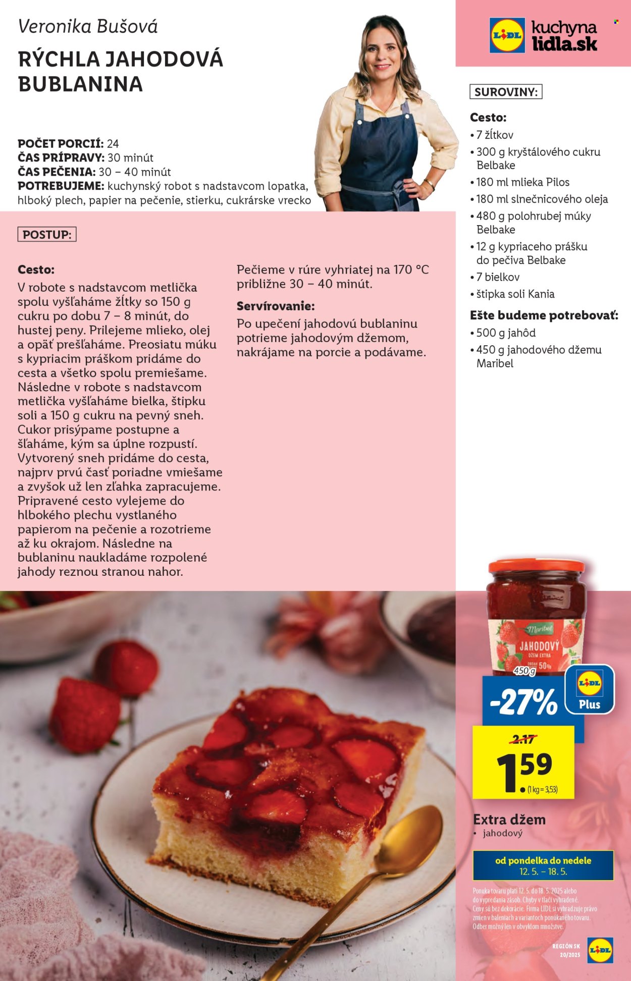 Leták Lidl - 12.5.2025 - 18.5.2025. Strana 1