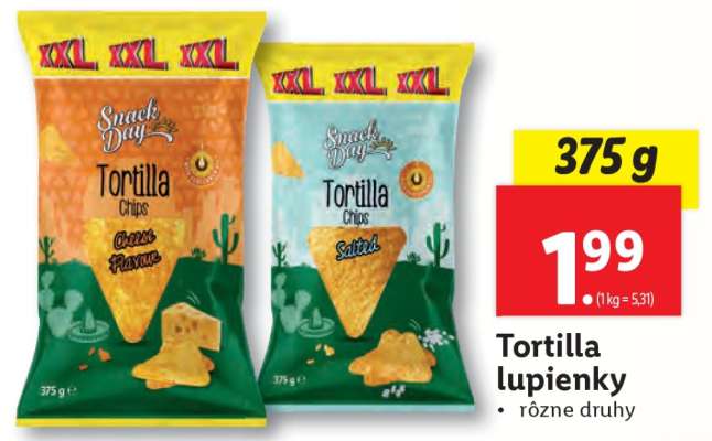 Tortilla lupienky