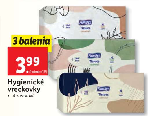 Hygienické vreckovky