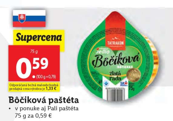 Bôčiková paštéta