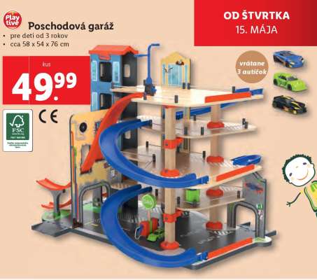 Poschodová garáž