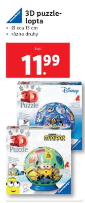 3D puzzle-lopta
