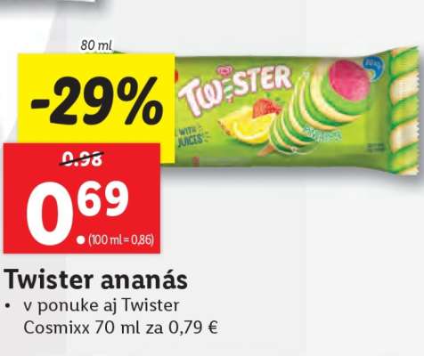 Twister ananás