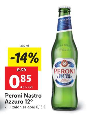 Peroni Nastro Azzuro 12°