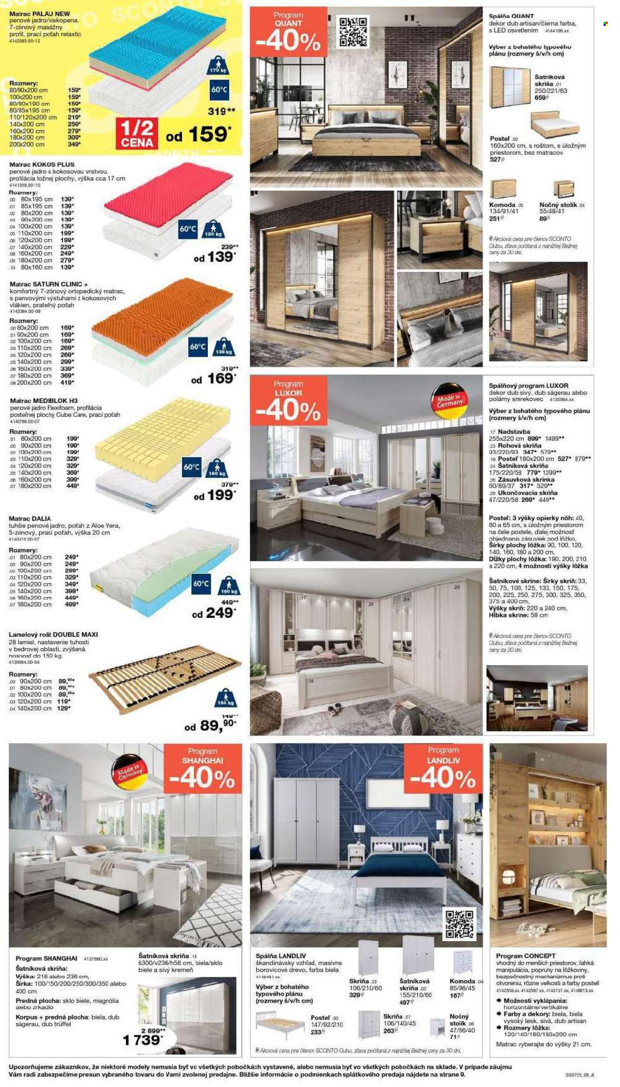 Leták Sconto nábytok - 14.5.2025 - 17.6.2025. Strana 1