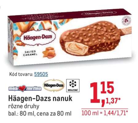 Häagen-Dazs nanuk