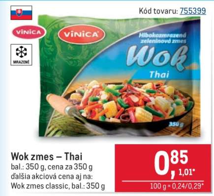 Wok zmes – Thai