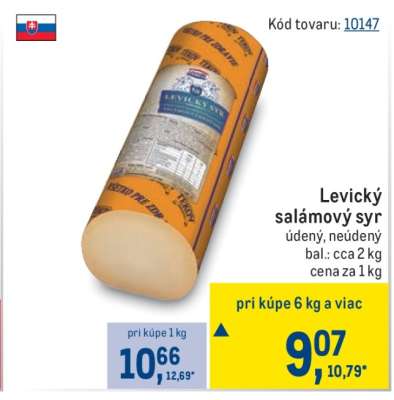 Levický salámový syr