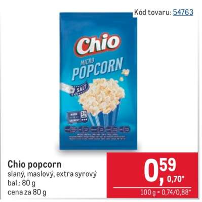 Chio popcorn