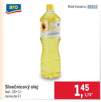SLNEČNICOVÝ OLEJ