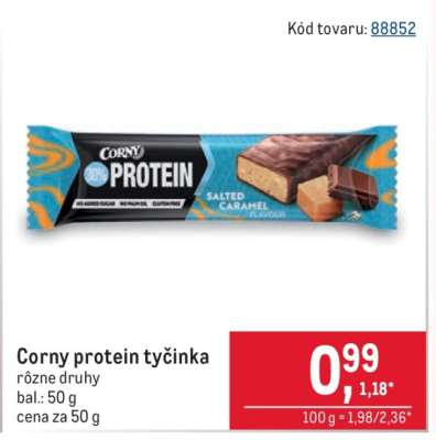 Corny protein tyčinka