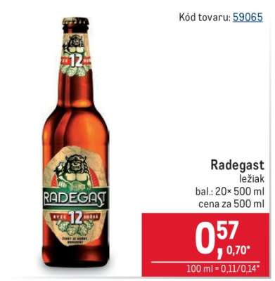 Radegast ležiak