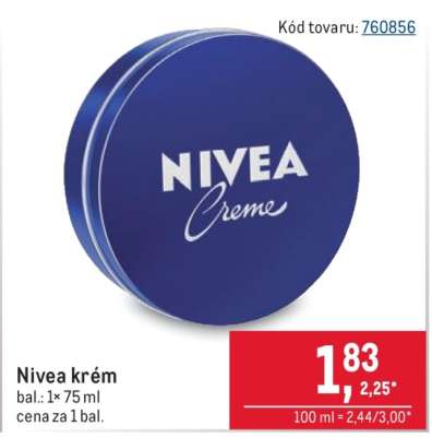 Nivea krém