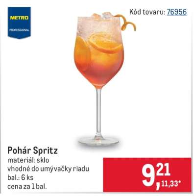 Pohár-Spritz