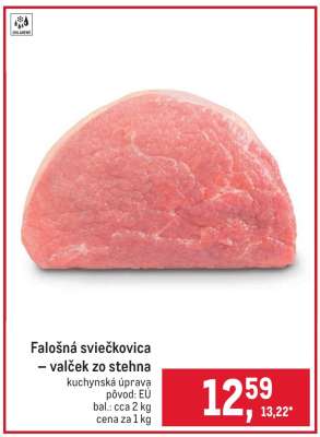 Falošná sviečkovica – valček zo stehna