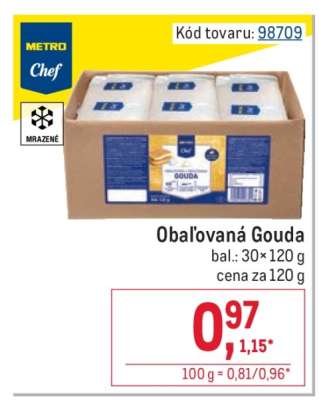 Obaľovaná Gouda