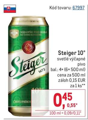 Steiger 10°