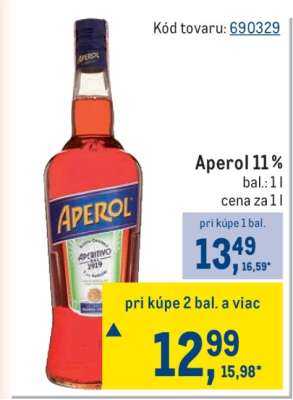 Aperol 11 %