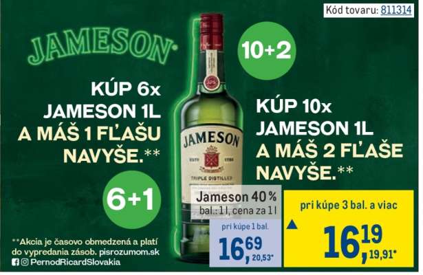 Jameson 40 %