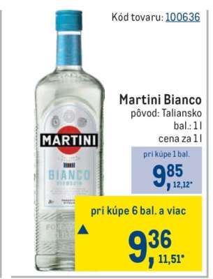 Martini Bianco
