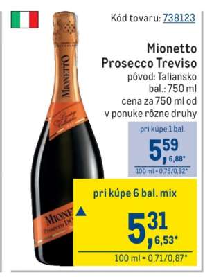 Mionetto Prosecco Treviso