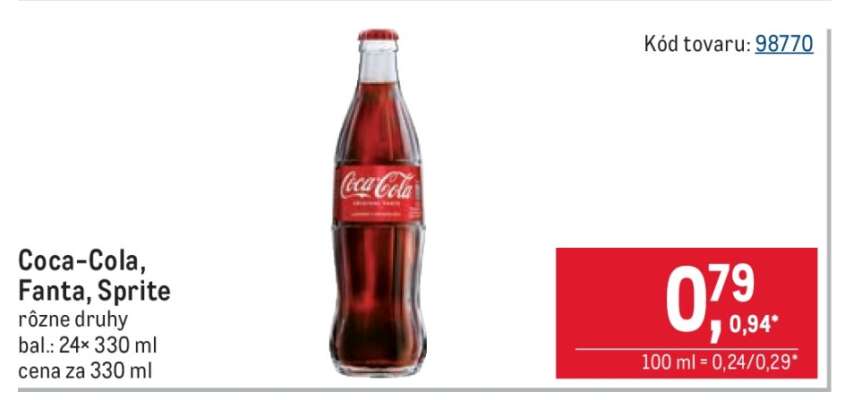 Coca-Cola, Fanta, Sprite