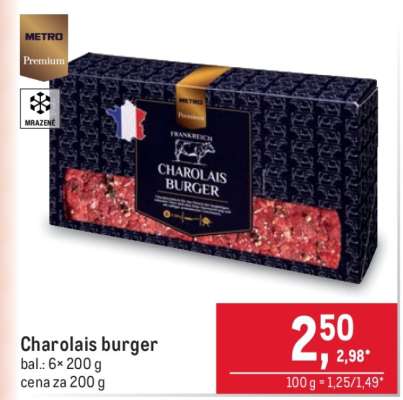 Charolais burger