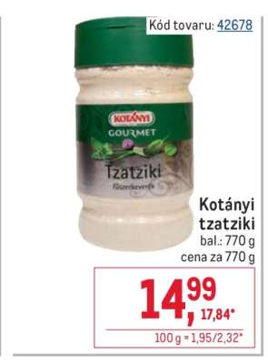 Kotányi tzatziki