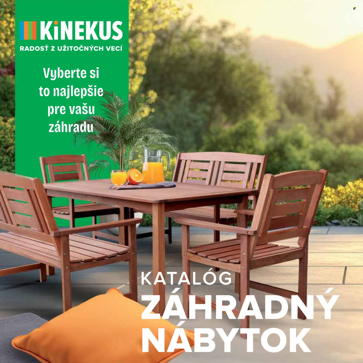 Leták Kinekus. Strana 1