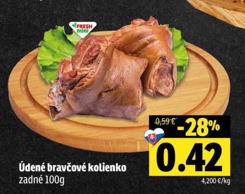 Údené bravčové kolienko