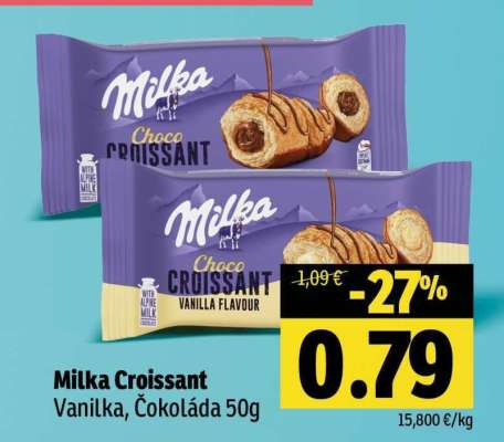 Milka croissant