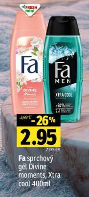 Fa sprchový gel Divine moments, Xtra cool 400ml