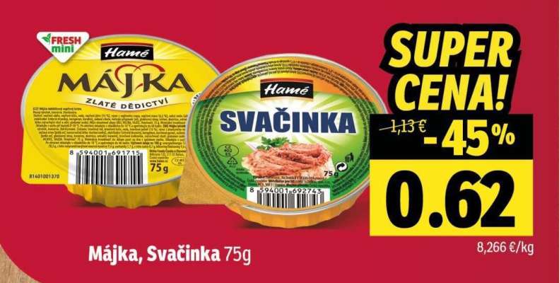 Mája, Svačinka