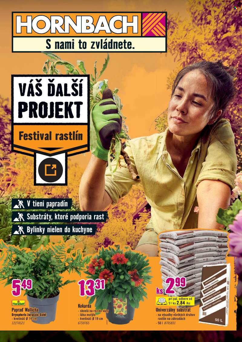 Leták Hornbach - 21.5.2025 - 4.6.2025.