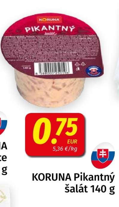 KORUNA Pikantný šalát 140 g