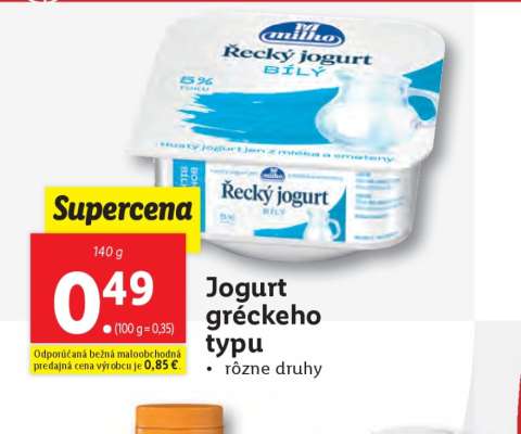 Jogurt gréckeho typu